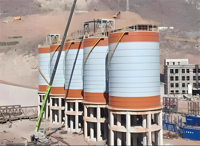 枞阳高架钢板仓