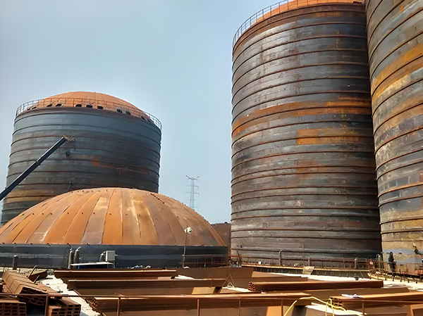 枞阳焦粉钢板仓